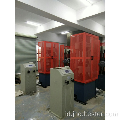 WE-600B 3 Titik Mesin Bending Testing